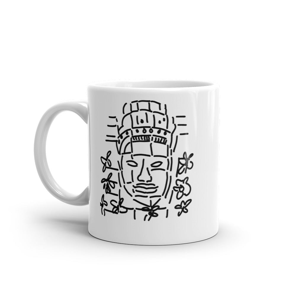 Chad's Drawing of Bayon Mug