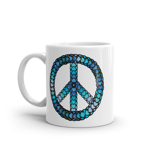 "Peace" Translation, Pronunciation, Art Mug