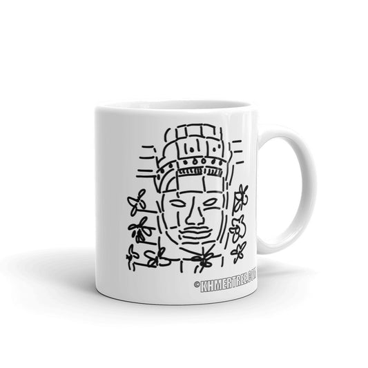 Chad's Drawing of Bayon Mug